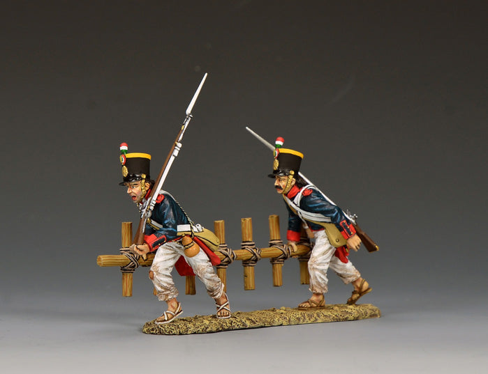 RTA127 Santa Anna Laddermen two-figure set