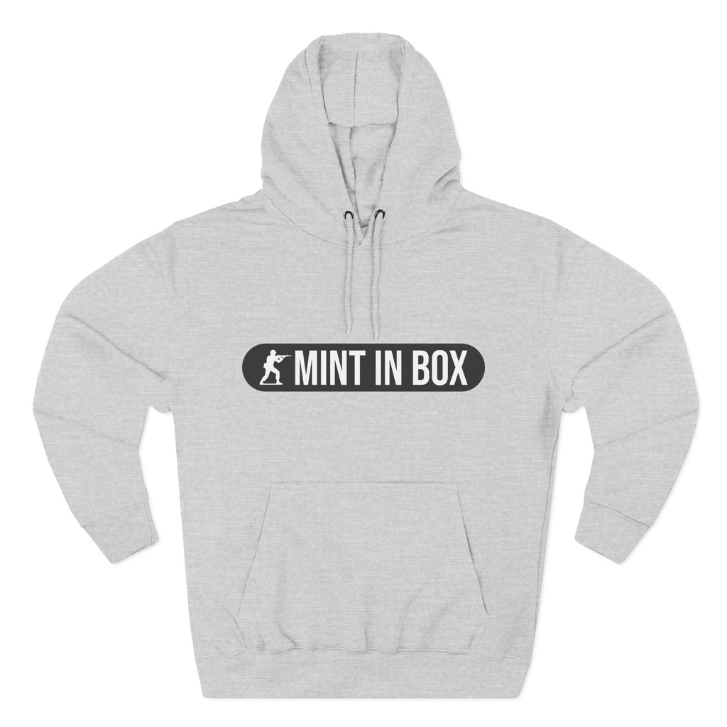 Mint In Box Hoodie — Minimalist Streetwear Fleece Hoodie