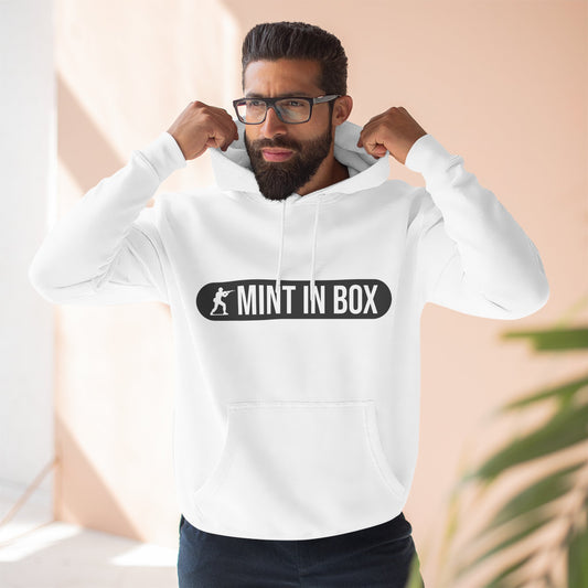 Mint In Box Hoodie — Minimalist Streetwear Fleece Hoodie