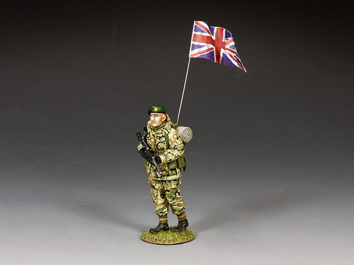TF001 Falklands flagbearer figure