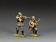 WS390 Riflemen in Action two figure set