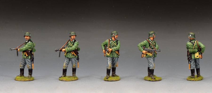 WH119 – C.W.I. Sergeant Cocking his MP40 — alternate angles and details