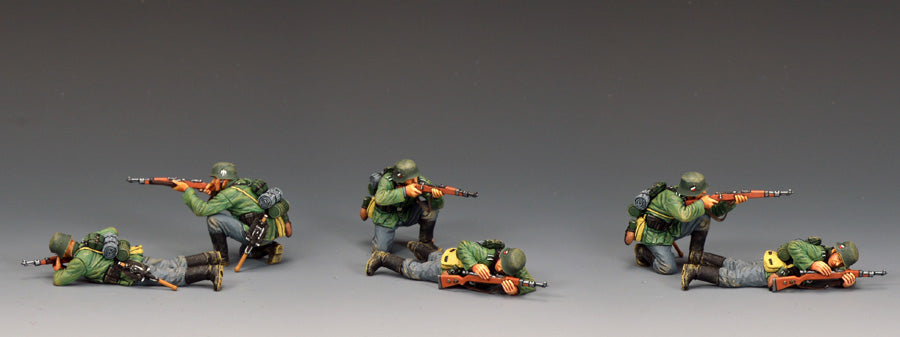WH123 – Riflemen In Action — alternate angles and details