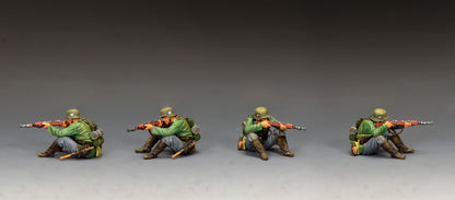 WH126 – Riflemen Sitting Firing #2 — alternate angles and details