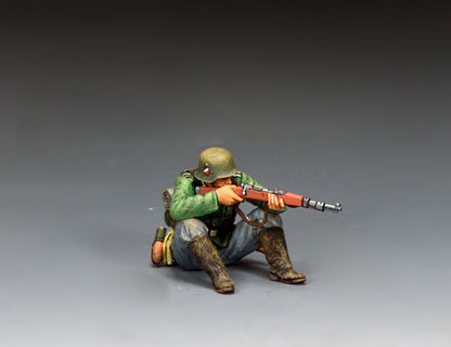 WH126 Riflemen Sitting Firing #2 by King & Country