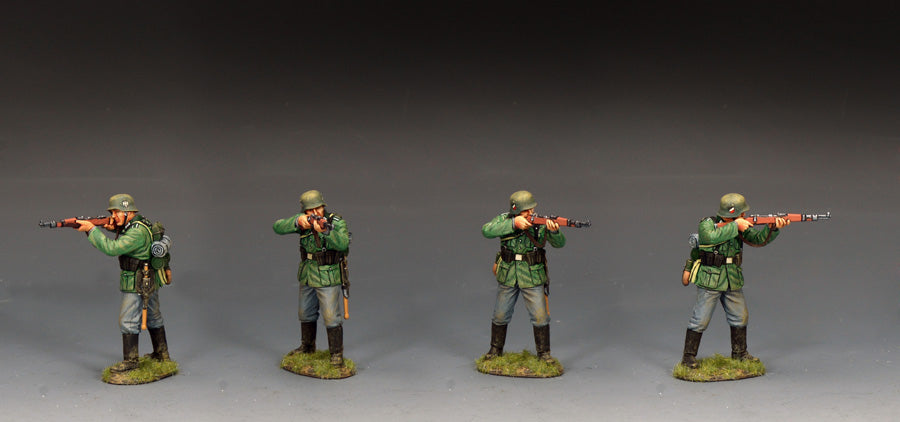 WH131 – Standing Shooting Rifleman — alternate angles and details