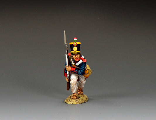 RTA124 – Santa Anna's Infantry 'Soldier Advancing Forward' — single view