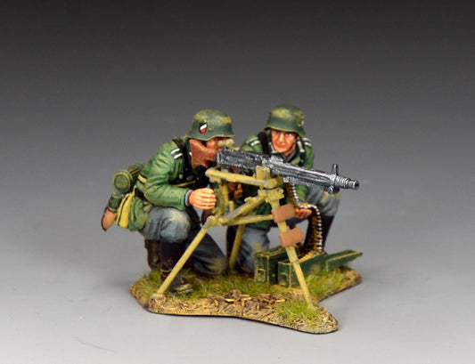 WH124 MG42 Gun Team by King & Country