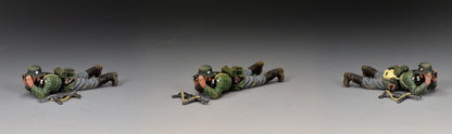 WH127 – Lying Prone Wehrmacht Officer — alternate angles and details