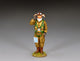 JN075 saluting Japanese kamikaze pilot figure