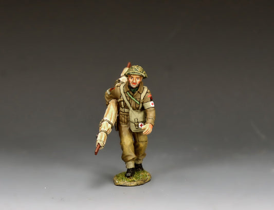 DD416 Gold Beach Medic w/Stretcher by King & Country