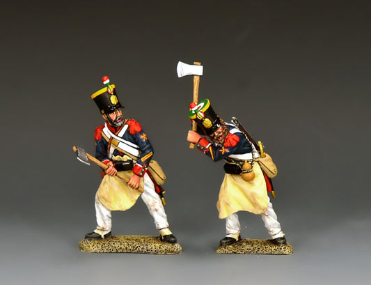 RTA146 pair of Santa Anna assault pioneer figures