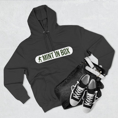 Mint In Box Hoodie — Minimalist Streetwear Fleece Hoodie