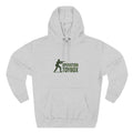 Three-Panel Fleece Hoodie