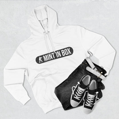 Mint In Box Hoodie — Minimalist Streetwear Fleece Hoodie