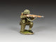 DD359(G) Kneeling Firing (w/ Grass base) by King & Country