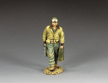 DD384 Walking Corporal w/M3 Submachine Gun and Jerrican by King & Country