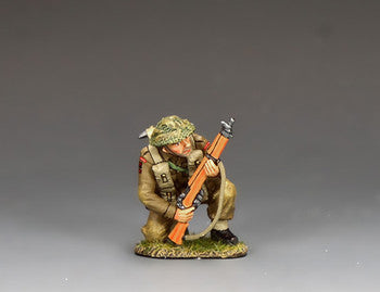 DD412 Gold Beach Kneeling Rifleman by King & Country