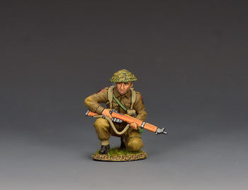 DD413 Gold Beach Kneeling Ready Rifleman by King & Country