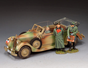 WH107 Rommel's Staff Car (Normandy) by King & Country