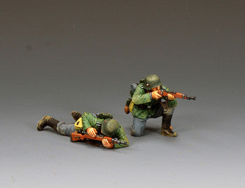 WH123 Riflemen In Action by King & Country