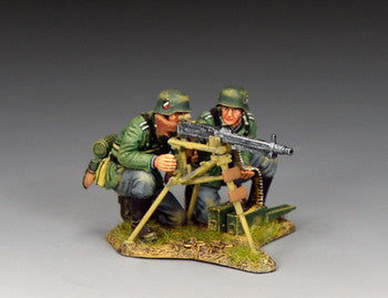 WH124 MG42 Gun Team by King & Country