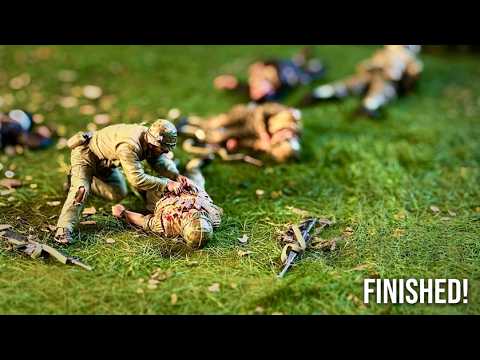 Vietnam miniature scene from Operation ToyBox’s NAM video